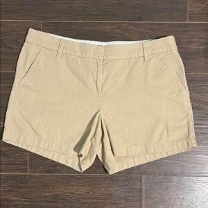 J. Crew Khaki Chino Shorts